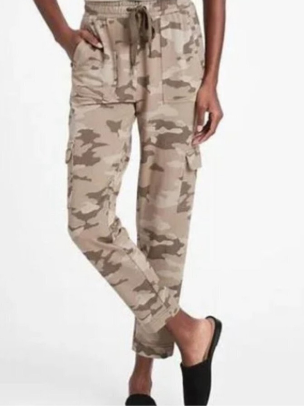 Banana Republic Beige Camo Jogger Pants XL